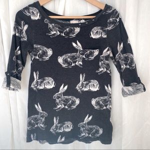 Anthropologie bunny top